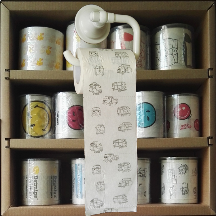  Custom Printed Toilet Paper