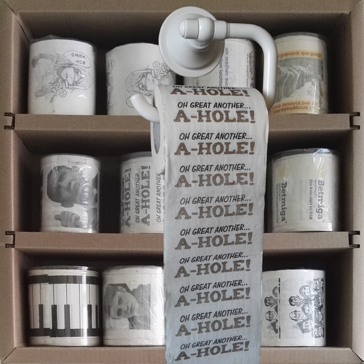 Whole Australia Funny Jokes Printed Toilet Paper
