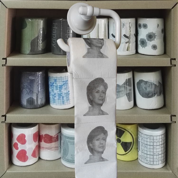 Santa Claus Toilet Paper Roll Tissue Napkin 
