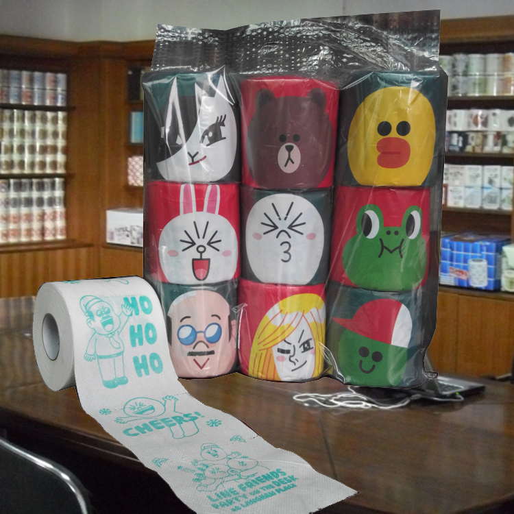 Happy Prank Toilet Paper 40th Birthday Funny Gag Paper Towel