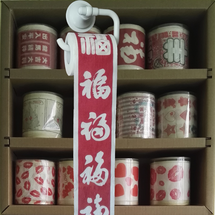 China Manufacturer Printed Roll Paper Creative Funny 